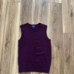 Pendleton womens Sweater vest 100% merino wool size medium